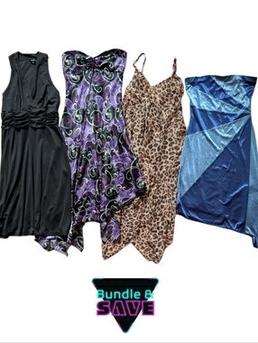 4 Size Medium Dresses NWOT